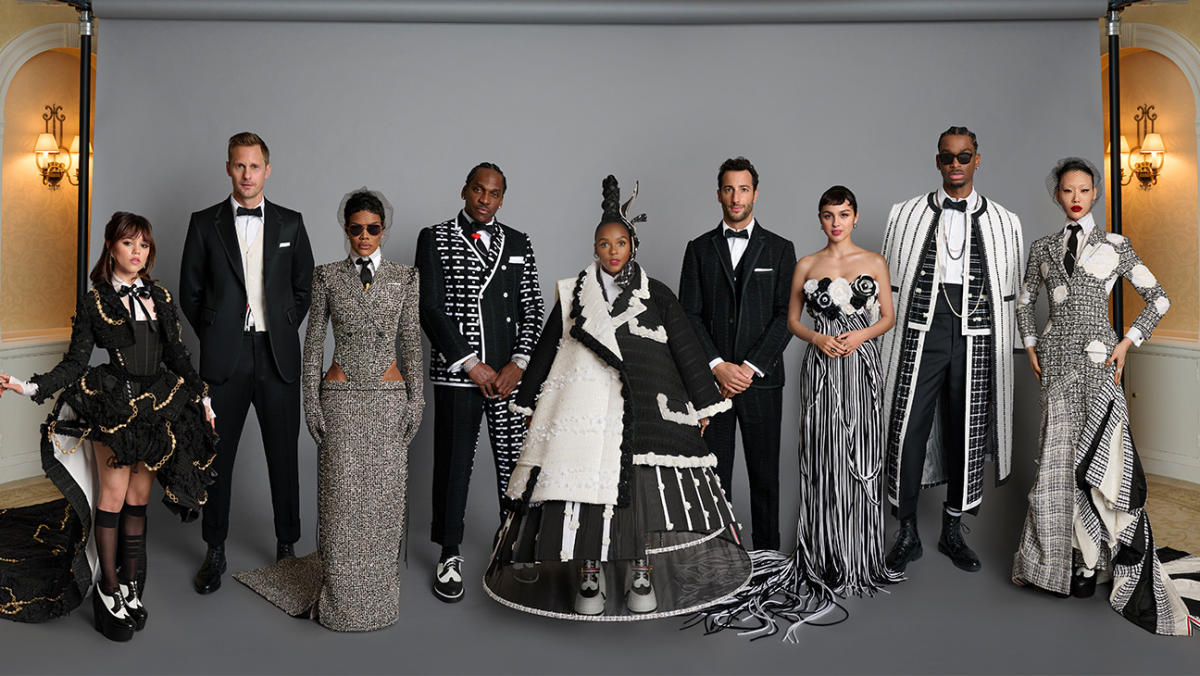 Met Gala 2023 All the Stars in Thom Browne’s Class Photo (Exclusive)