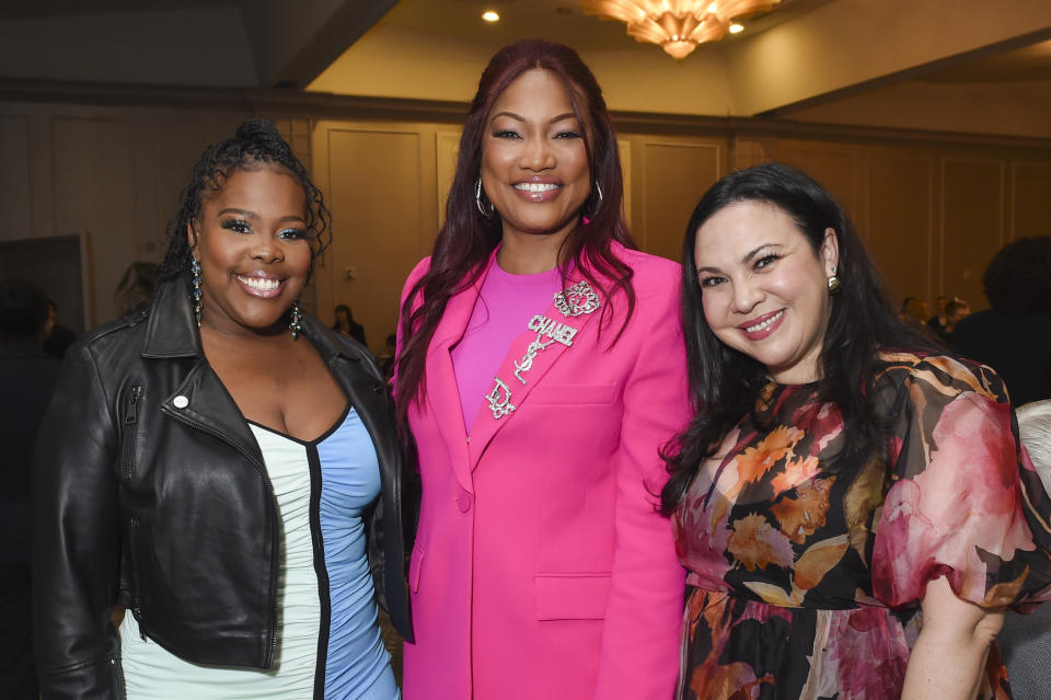 Amber Riley, Garcelle Beauvais and Gloria Calderón Kellett