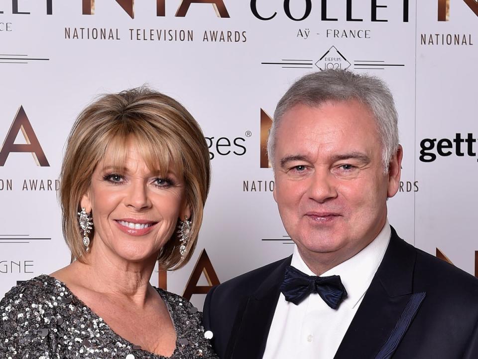 Ruth Langsford and Eamonn Holmes are hoping to remain friends (Getty Images)