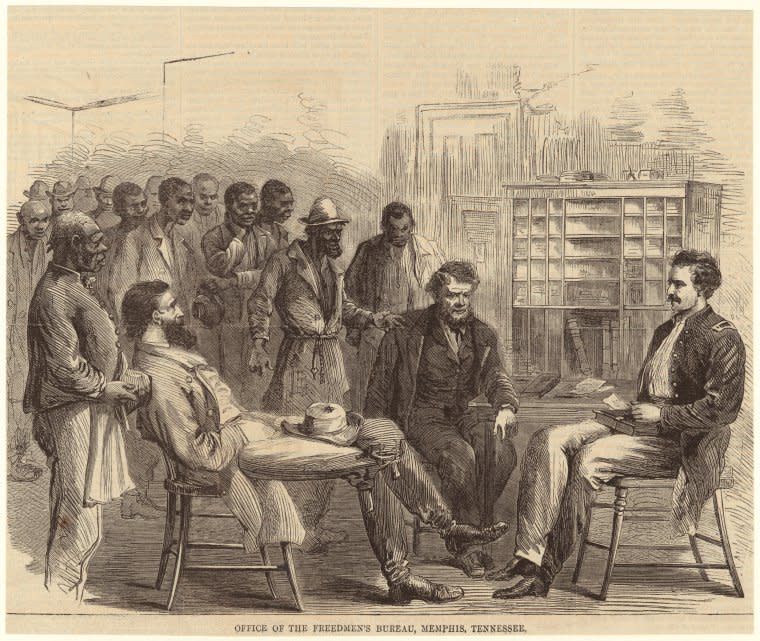 (Image of the Freedmen’s Bureau Provided by Ancestry)