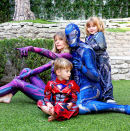 <p>Power up! Jaime King’s husband, Kyle Newman, proved that they take Halloween very seriously at their household. “HALLOWEEN PRACTICE!!! The family that plays together…” he shared, nearly two weeks before the actual holiday. (Photo: Instagram/Jaime King) </p>