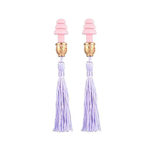 Breakfast at Tiffany's Technicolor Tassel Earplugs| Lavender Dream | Without Gift Box | Audrey Style