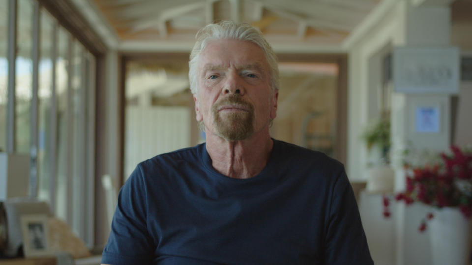 New docuseries Branson follows the rise to the top of one of Britain's most successful businessmen. (Sky UK)