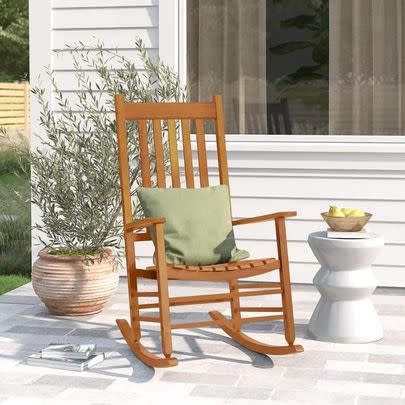 Wood outdoor rocker (26% off)