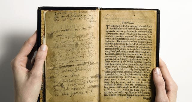 Colonial Psalm Book Auction