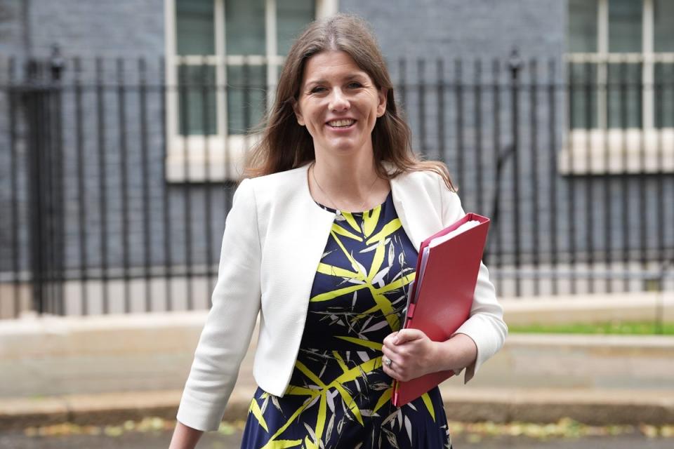 Michelle Donelan, Secretary of State for Science, Innovation and Technology, is set to lose her seat to the Liberal Democrats (PA Wire)