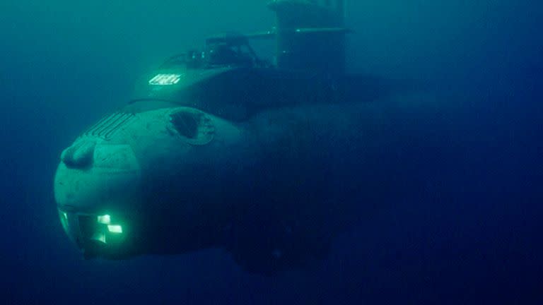 Un ejemplar de vehículos espías que puede contener el Belgorod, el segundo submarino más grande construido por Rusia