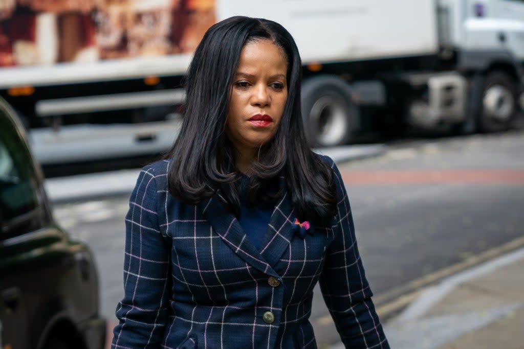 MP Claudia Webbe arrives at Southwark Crown Court for her appeal against her harassment conviction (Aaron Chown/PA) (PA Wire)