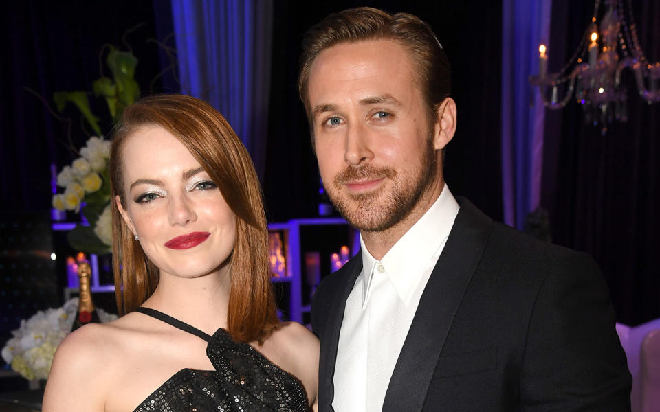 Emma Stone and Ryan Gosling, stars of hot awards contender &#39;La La Land&#39;, are both nominated at the 2017 Golden Globes (Credit: Getty Images/Jeff Kravitz)