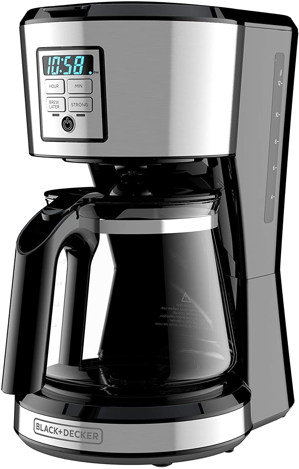 Black + Decker 12 Cup Programmable Coffee Maker (Photo via Amazon)