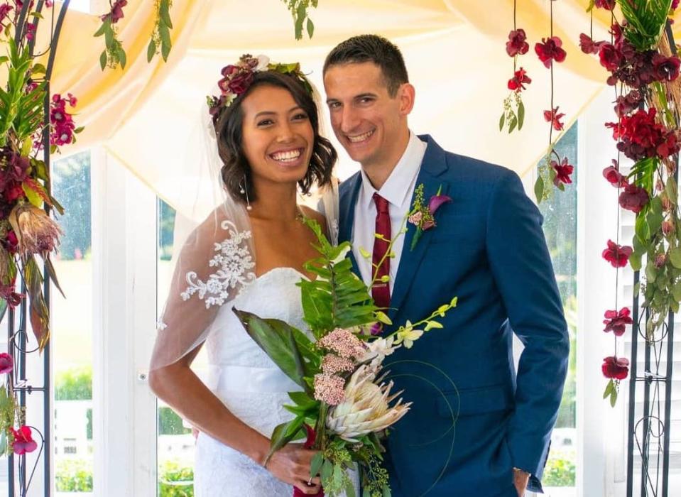 Saiyidah Aisyah married American Ross Zuckerman in October this year. (PHOTO: Courtesy of Saiyidah Aisyah)
