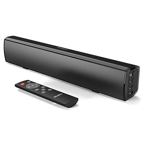 Majority Bowfell Small Sound Bar for TV with Bluetooth, RCA, USB, Opt, AUX Connection, Mini Sou…