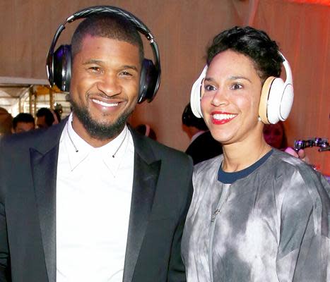 Usher and Grace Miguel (Getty Images)