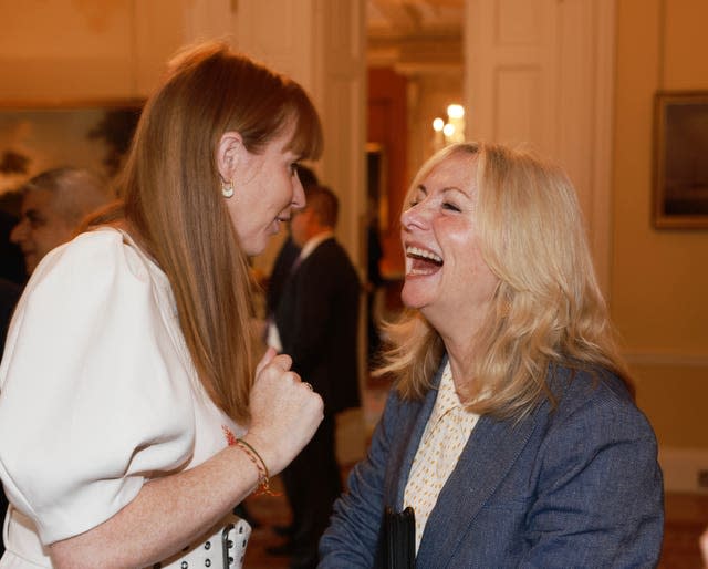 Deputy Prime Minister Angela Rayner and Mayor of West Yorkshire Tracy Brabin