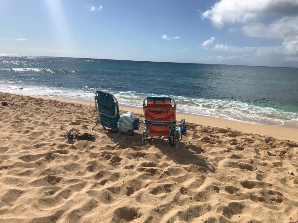 Sunset Beach, on the north shore of Oahu in Hawaii, is picture perfect any time of time.