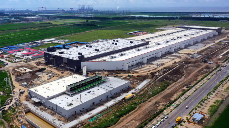 圖/Tesla中國上海廠獲准開工，預計本月開始生產Model 3。