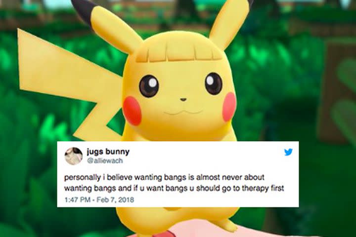 Pikachu Has Bangs in New Pokemon Video Games