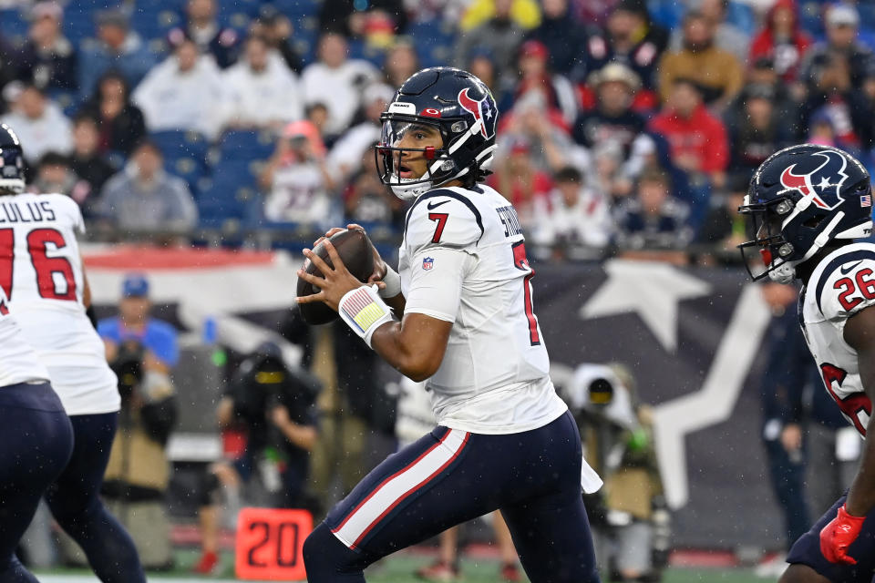 PHOTOS: Former Ohio State QB C.J. Stroud during NFL preseason debut