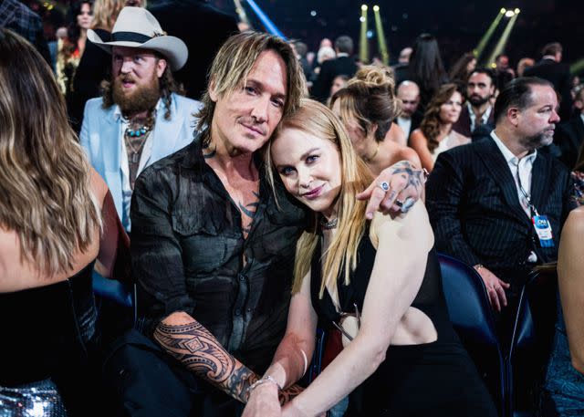 <p>John Shearer/Getty</p> Keith Urban and Nicole Kidman