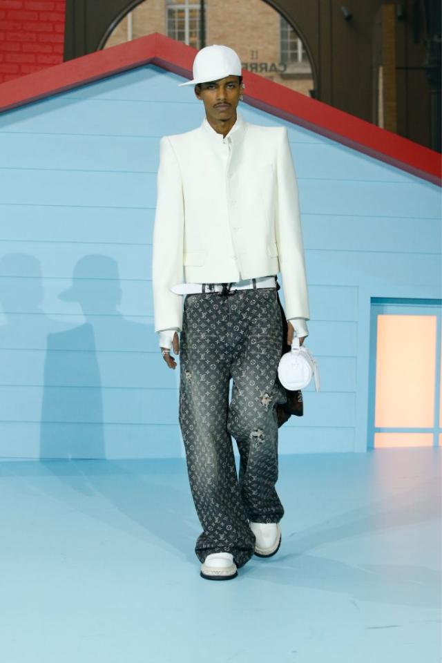 Louis Vuitton's Virgil Abloh makes suit and tie the stuff of