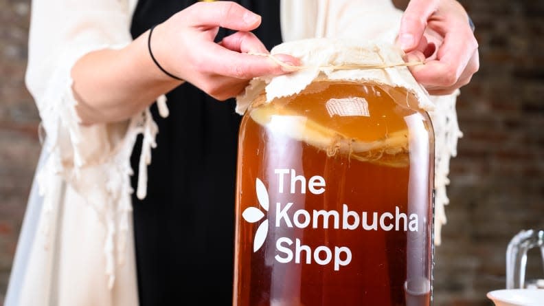 Brewing your own kombucha is easier than you think.