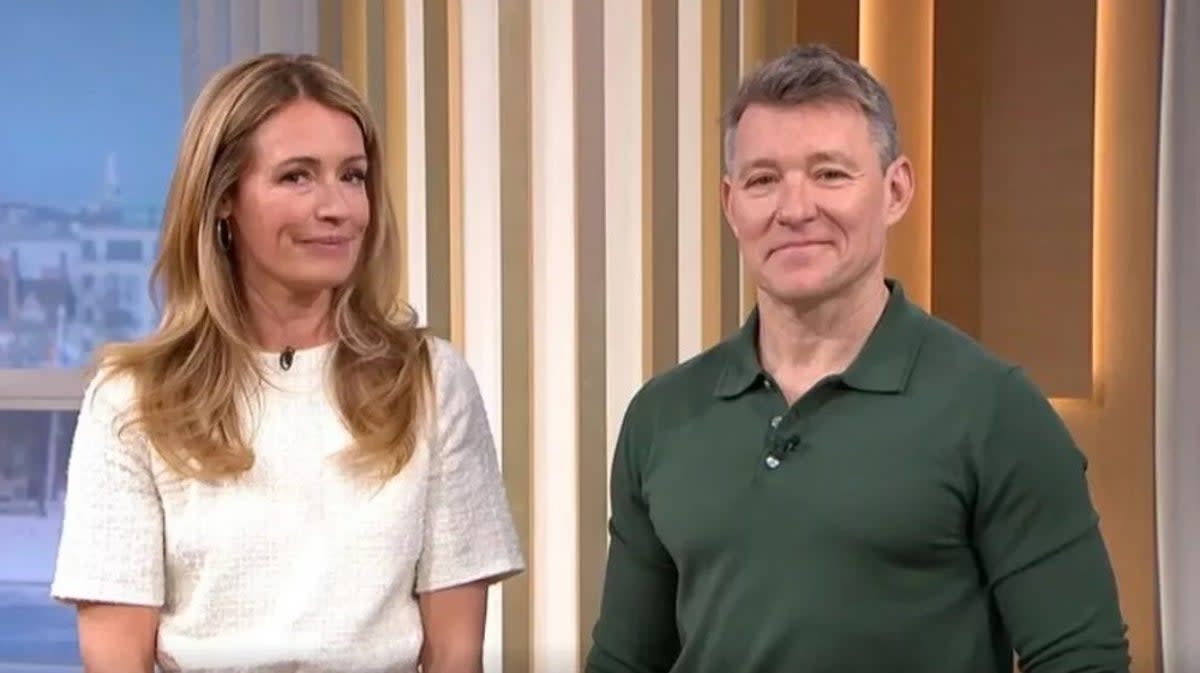 ITV daytime show This Morning’s viewership has taken a hit following the appointment of Cat Deeley and Ben Shephard (pictured) (ITV)