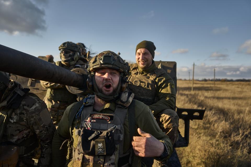 Over the summer, Ukraine regained territory north and south of Bakhmut but Russia has held the city itself (Getty Images)