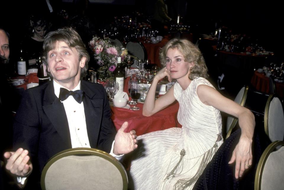 Jessica Lange dated Mikhail Baryshnikov.