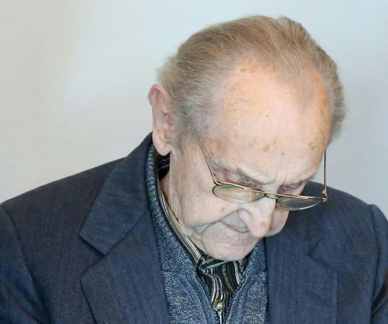 Former SS medic Hubert Zafke is accused of aiding in 3,681 murders while working at the Auschwitz death camp in 1944