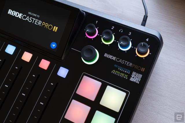 Rodecaster Pro II: A mixing desk for all creatoors