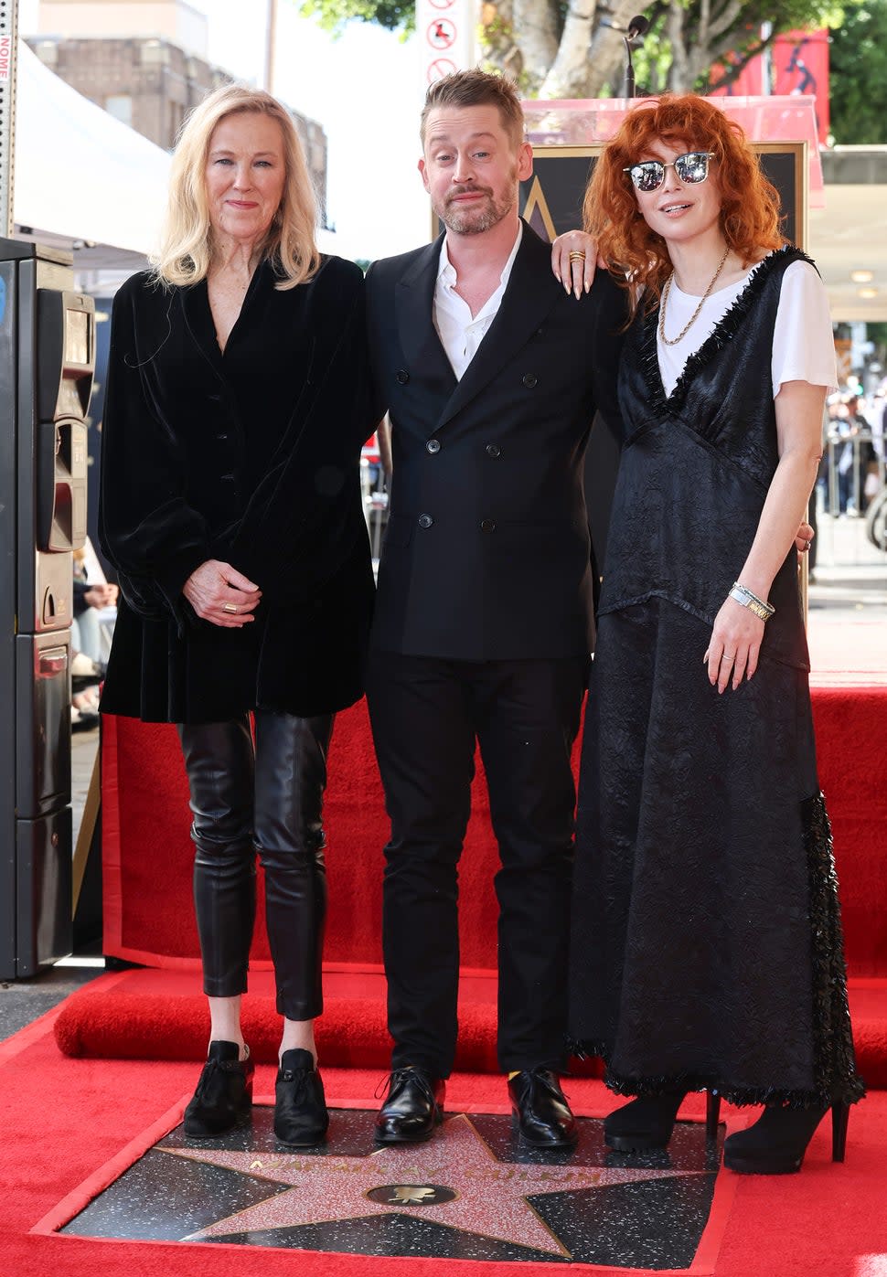 Catherine O'Hara, Macaulay Culkin and Natasha Lyonne