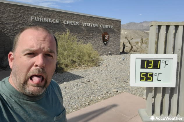 Tony & Death Valley 131 Degrees