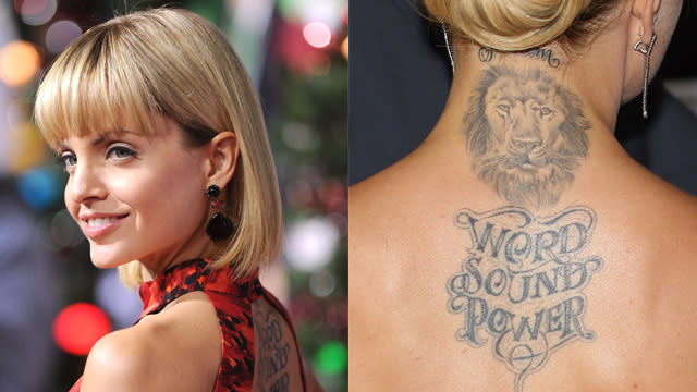 Omg 11 Worst Celeb Word Tattoos 