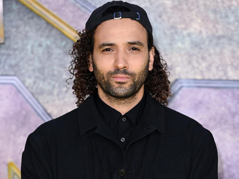 Marwan Kenzari at the UK premiere of "Black Adam."