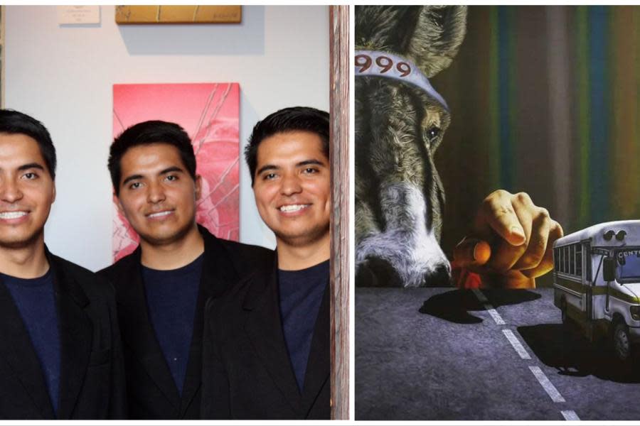 Trillizos Torres Pacheco celebran inauguración de Galería-estudio en Tijuana