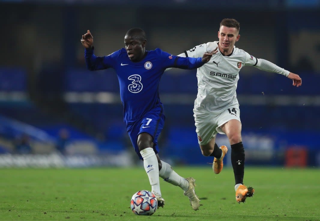 Chelsea midfielder Ngolo Kante (EPA)