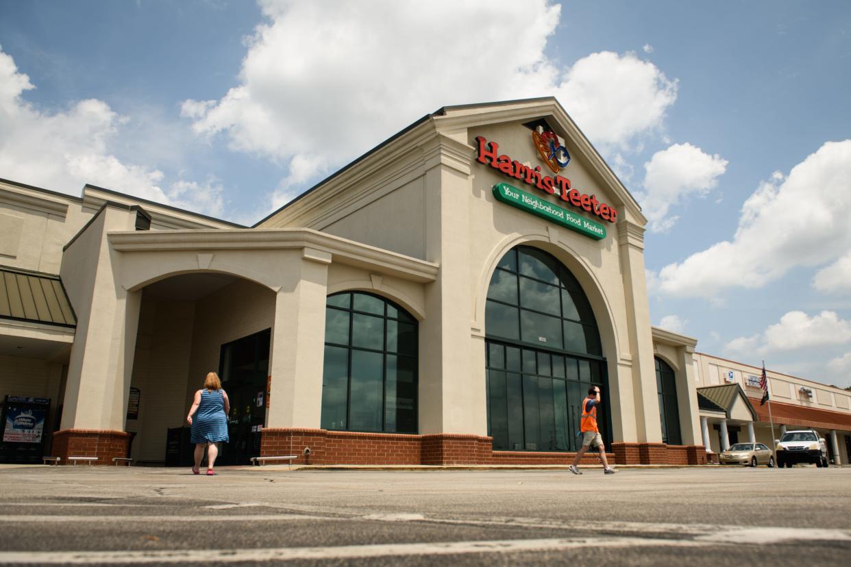 Harris Teeter on Raeford Road.