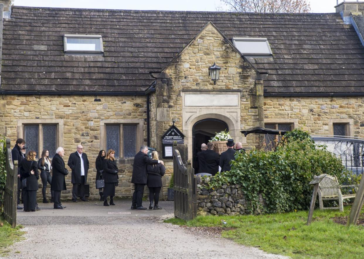 heath's funeral, emmerdale