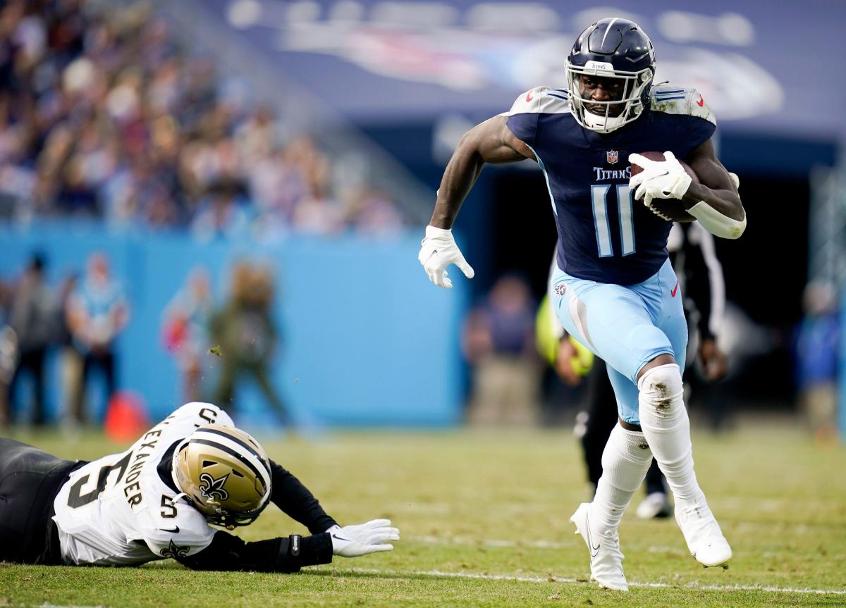 Tennessee Titans plan to release WR Julio Jones after just one season