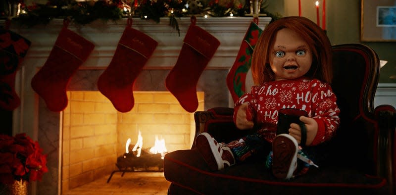 A festive Chucky in Chucky