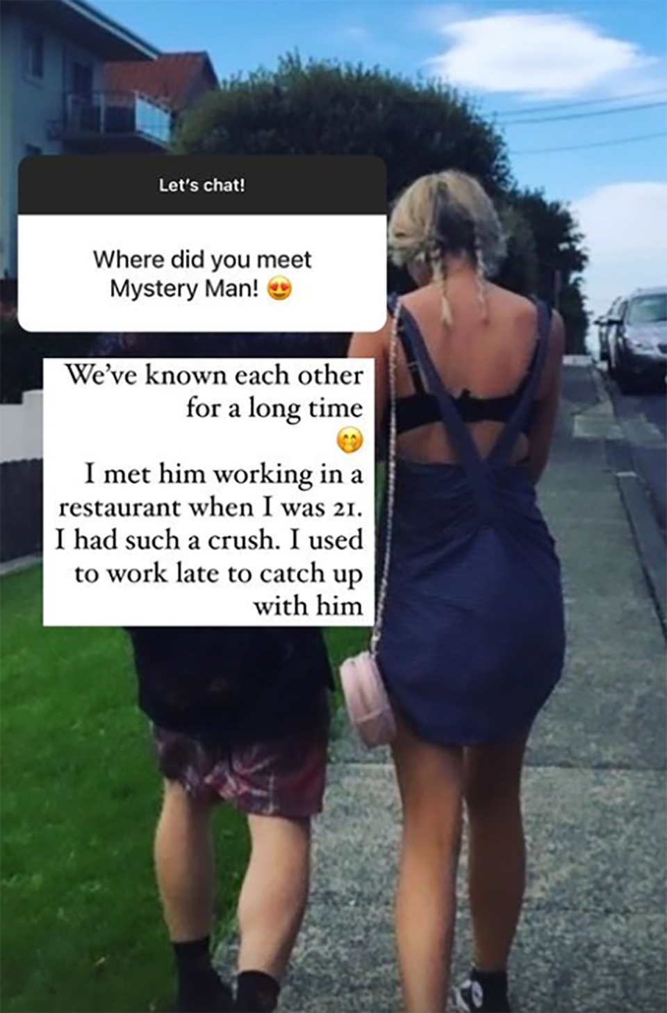 MAFS star Olivia Frazer's Instagram Story.