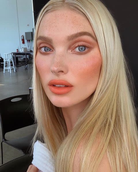 6) This Peach Lip for Spring 2021