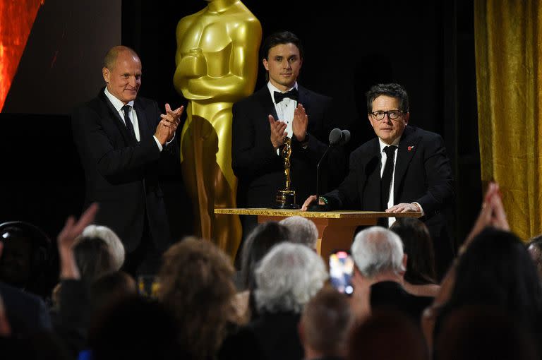 Michael J. Fox recibió un Oscar honorario por sus esfuerzos en la lucha contra el Parkinson