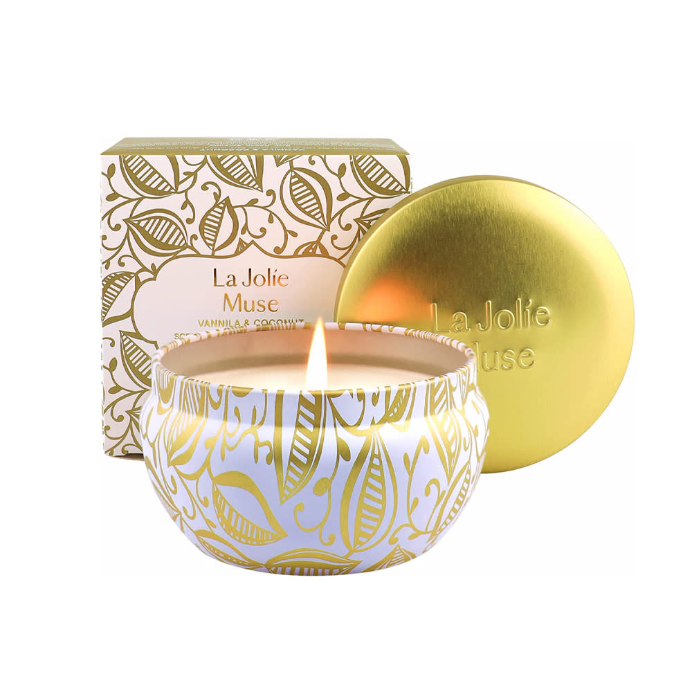 La Jolie Muse Vanilla & Coconut Scented Candles