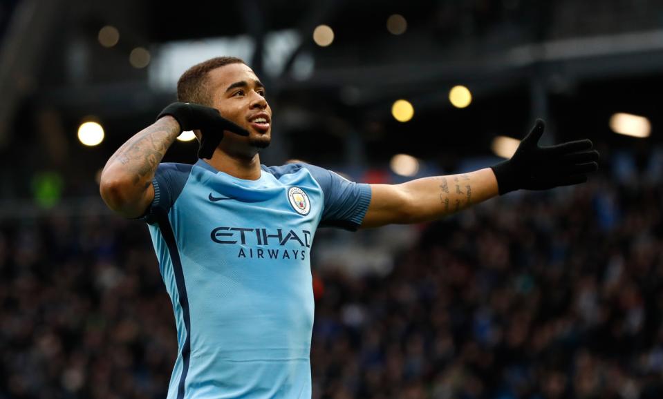 Gabriel Jesus is doing 'light ball work' after suffering a broken foot