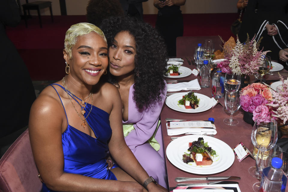 Tiffany Haddish and Angela Bassett