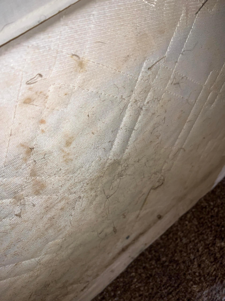 The mould in Terri Harrigan's home. See SWNS story SWNJmould. A mum has said she’s “scared her three-year-old daughter might die” after discovering black mould in her home.  Terri Harrigan, 31, first found the mould after peeling back her wallpaper - shortly after moving in December 2019.  She claims a member of Hackney Council “only painted over” the mould after she put in a complaint - rather than cleaning it, as she’d requested.  Terri’s daughter, Ariealla, has been “sick most of her life” as a direct result of the mould in their home. She now has to use a salbutamol inhaler every day. 
