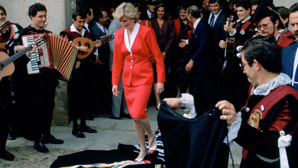 princess diana in Salamanca, Spain