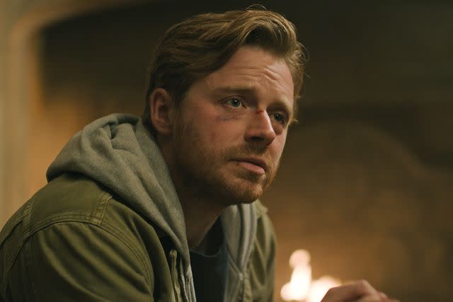 <p>Apple TV+</p> Jack Lowden as River Cartwright in 'Slow Horses'