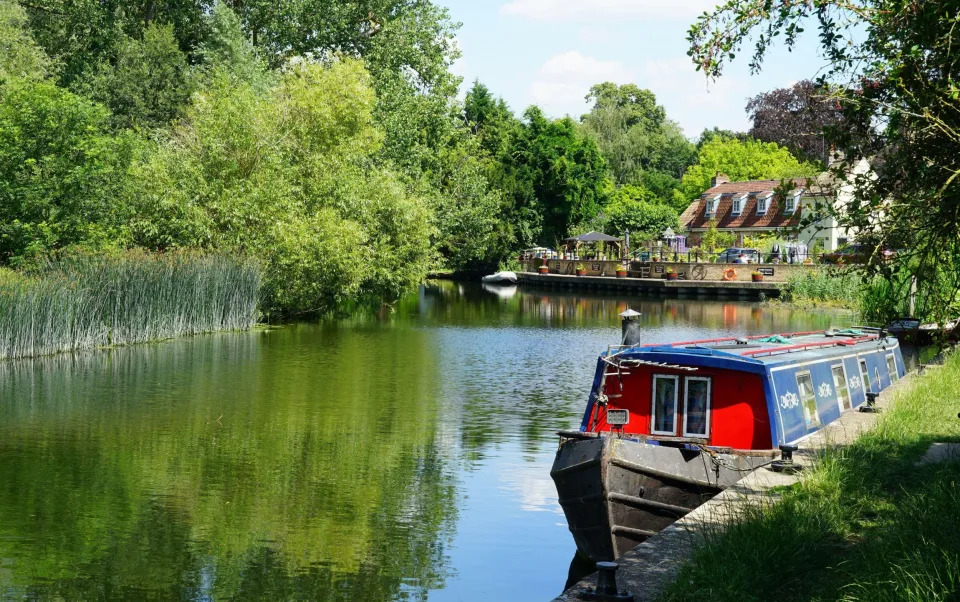 The River Ouse at Hemingford Grey